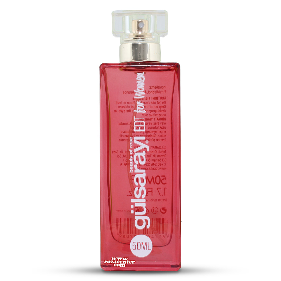 Gülsarayı - BayanÇeşitli Koku Parfüm 50 Ml Kırmızı Şişe