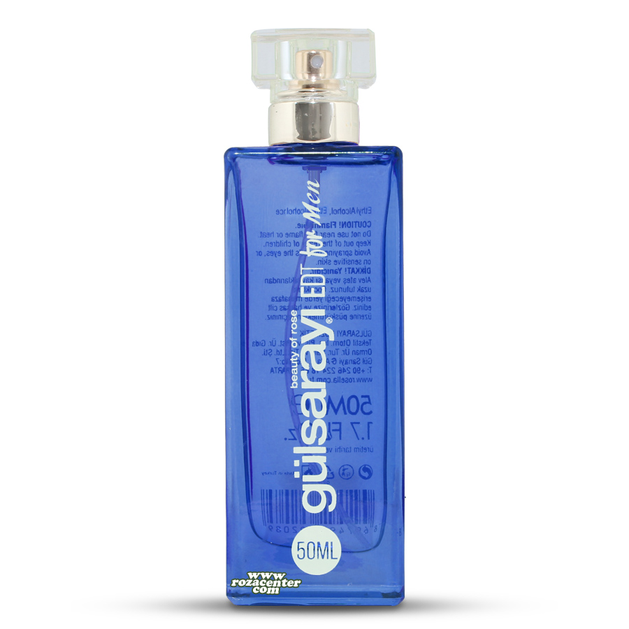 Gülsarayı - Erkek Çeşitli Koku Parfüm 50 Ml Mavi Şişe