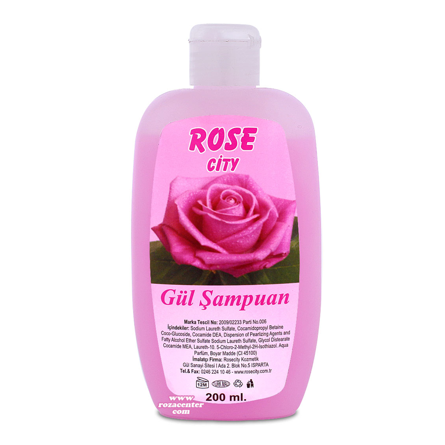 Rosecity - Gül Özlü Gül Şampuanı 200 Ml