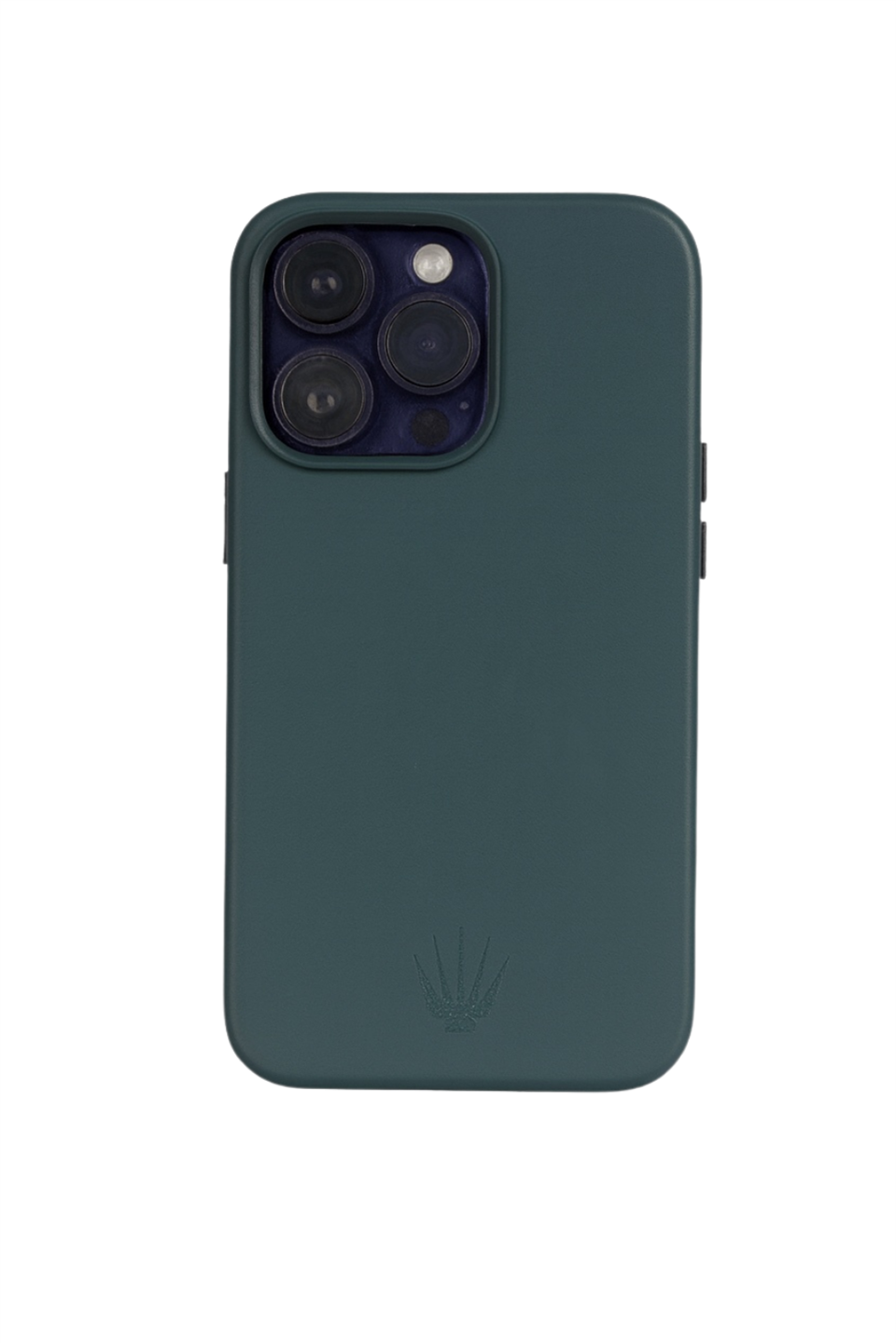 Triton Iphone 14 Pro Max Yeşil Kılıf Manyetik Özellikli Deri Kılıf