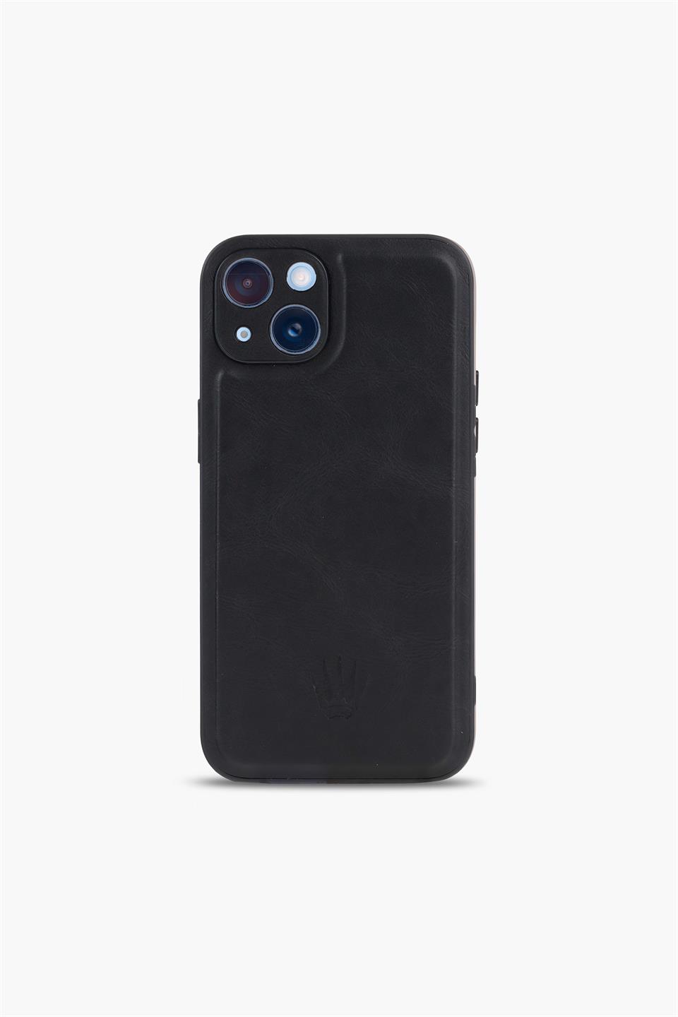 IPHONE 14 PRO SİYAH STANDLI Manyetik KILIF + KARTLIK