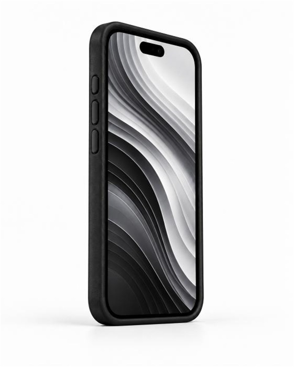 Monocase Iphone 15 Pro Max Siyah Manyetik Özellikli Kılıf