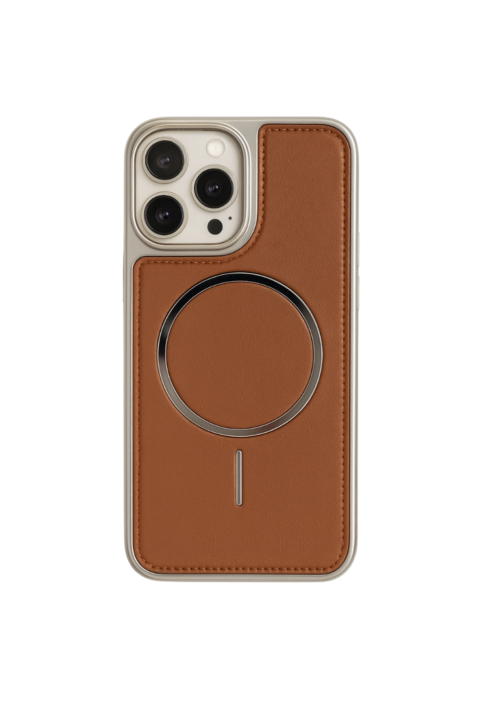 NeoMag Case Iphone 15 Pro Taba Manyetik Özellikli Deri Kılıf 