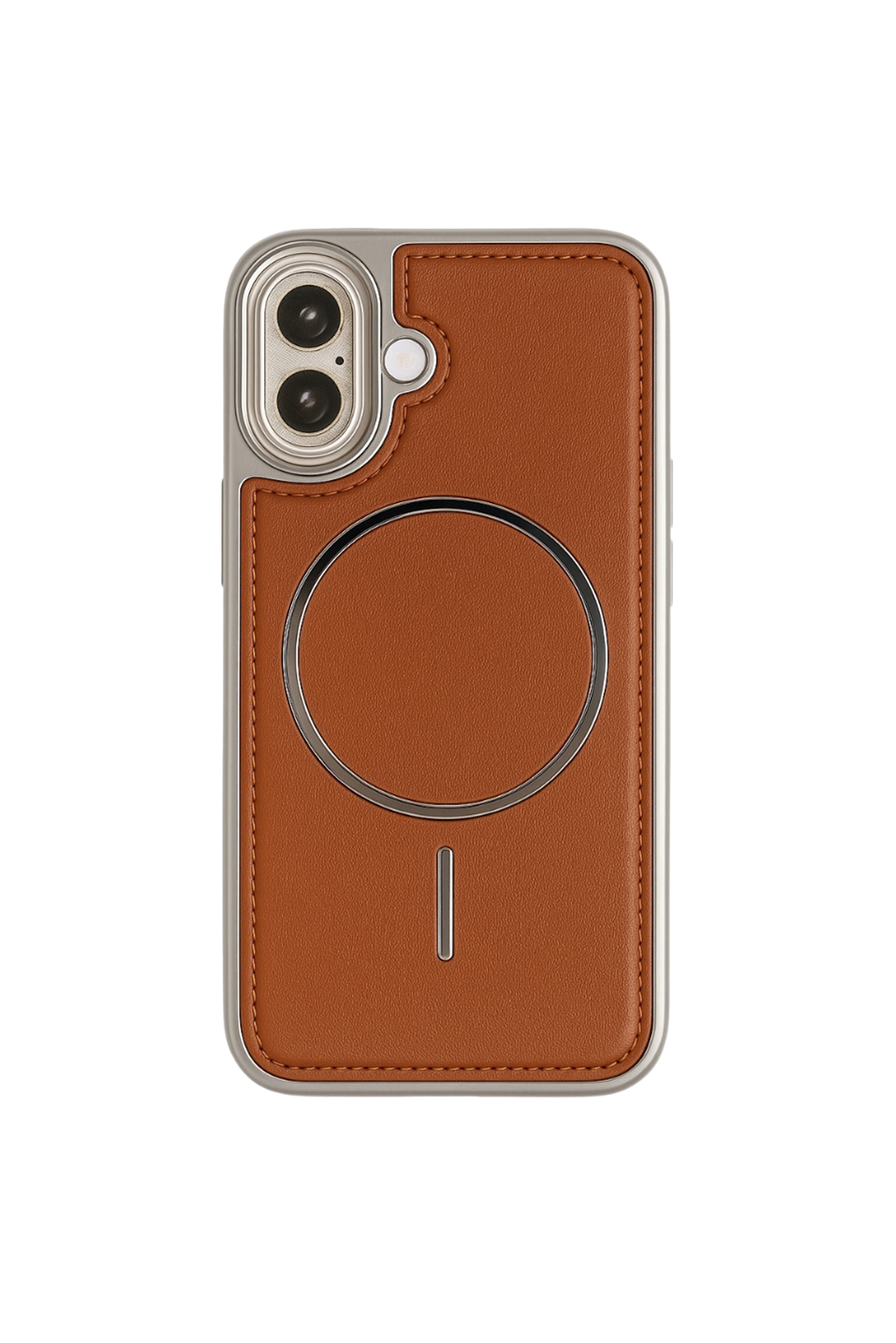 NeoMag Case Iphone 16 Taba Manyetik Özellikli Deri Kılıf 