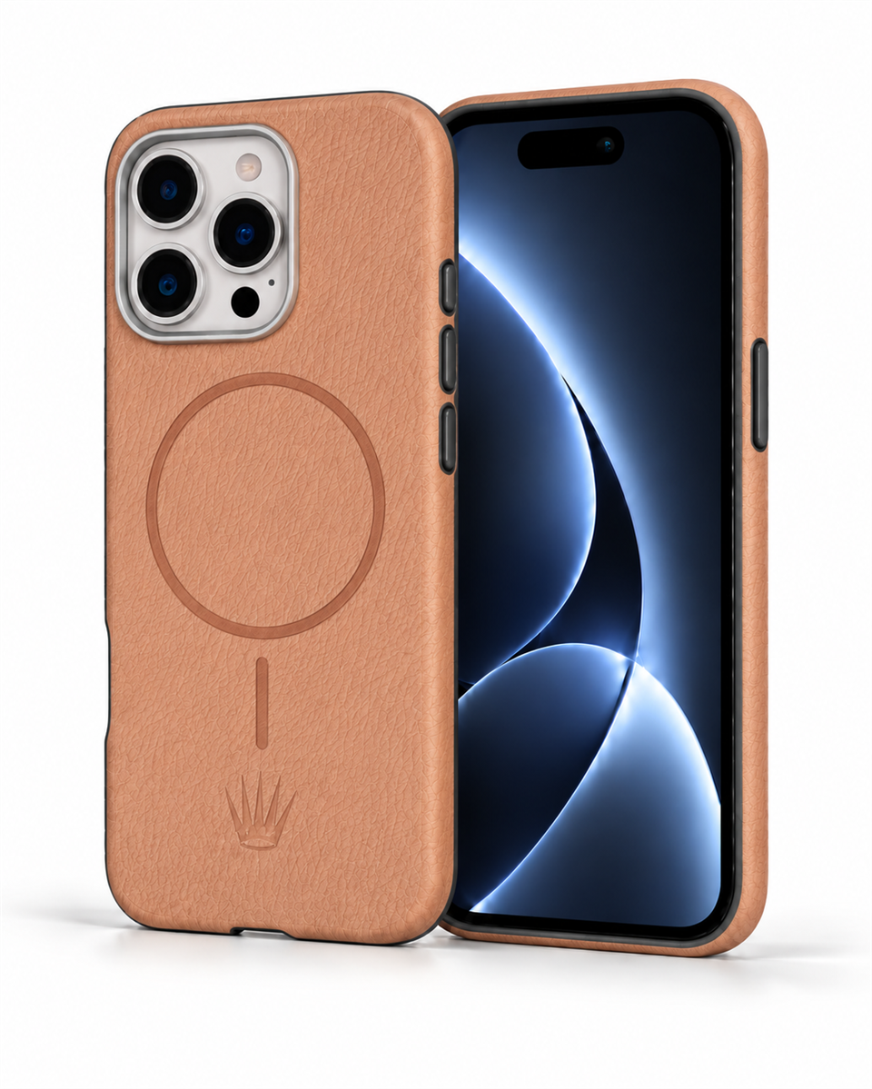 SLİM ARMOR IPHONE 15 PRO MAX KREM Manyetik KILIF 