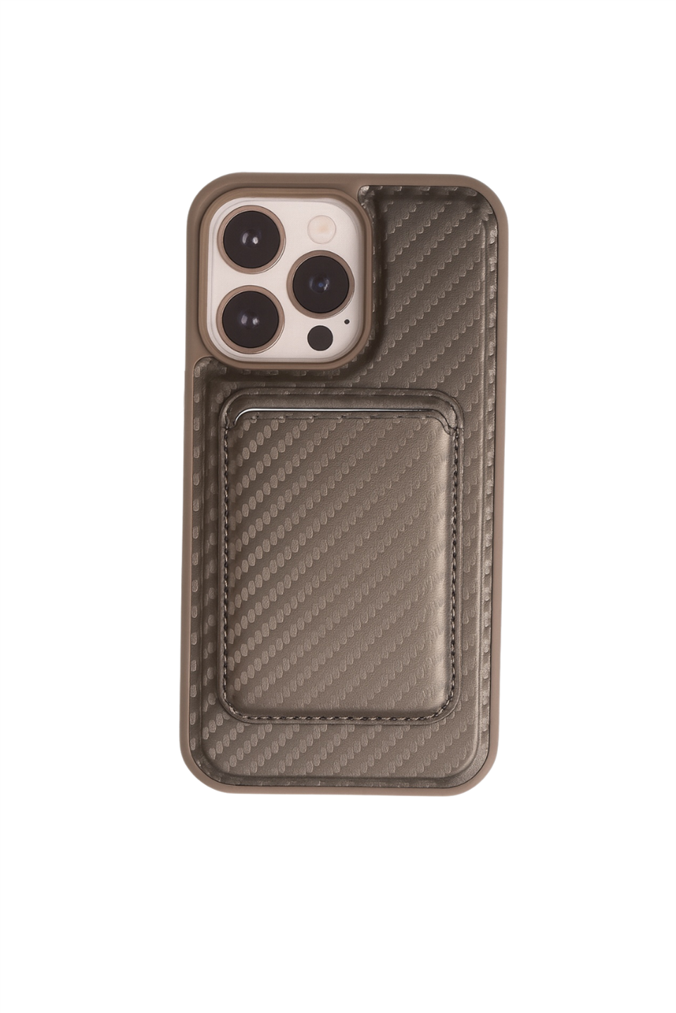 IPHONE 15 PRO MAX ROSE  Manyetik KILIF + KARTLIK