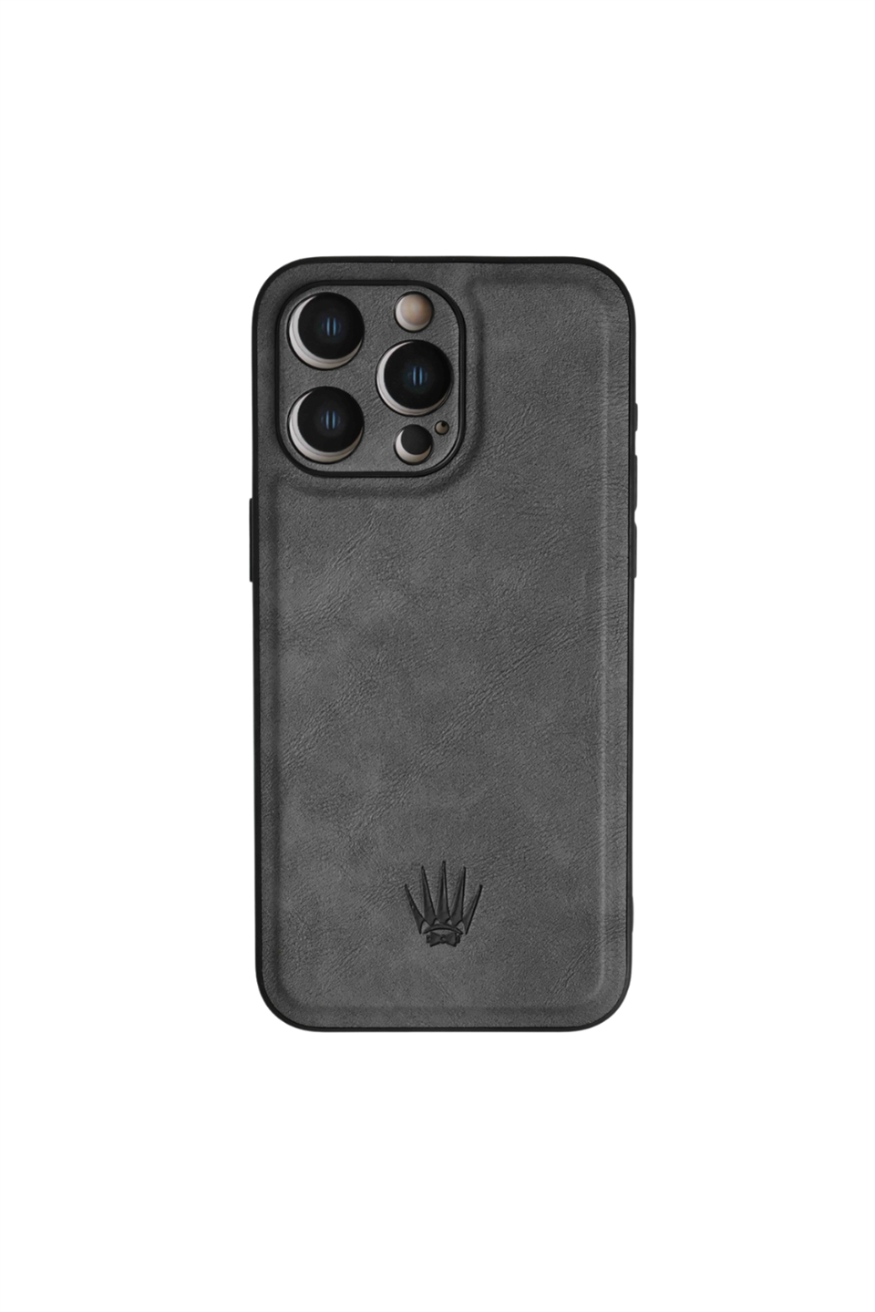 IPHONE 15 PRO MAX GRİ STANDLI Manyetik KILIF + KARTLIK