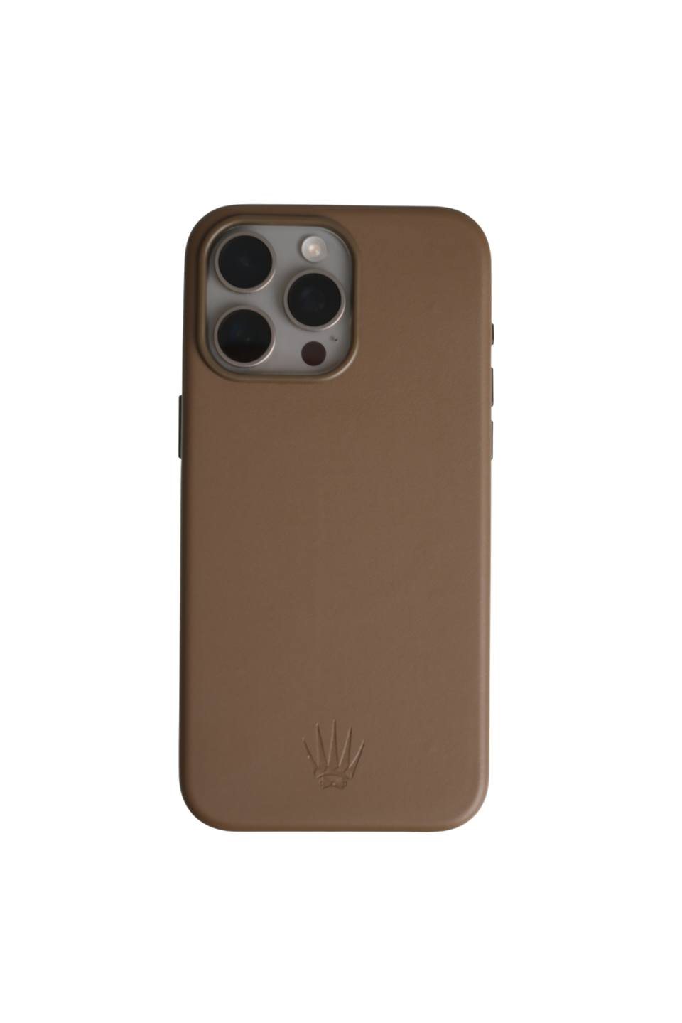 Xelium Iphone 15 Pro Max  Kahverengi Kılıf Manyetik Özellikli Deri Kılıf+Kartlık