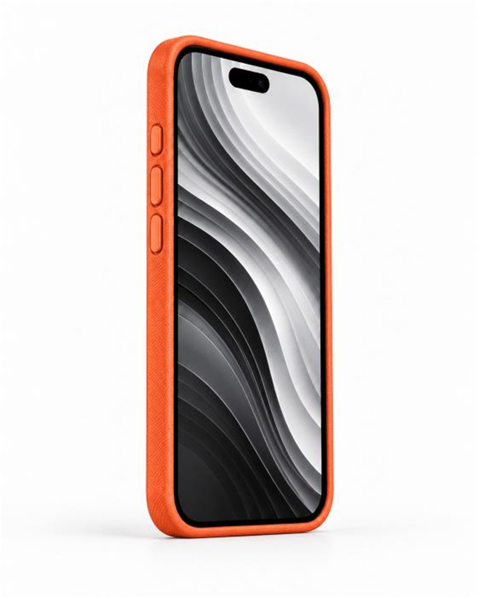 Liora Iphone 15 Turuncu Manyetik Kılıf