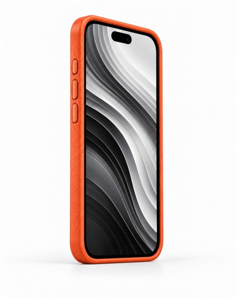 Liora Iphone 15 Pro Turuncu Manyetik Kılıf