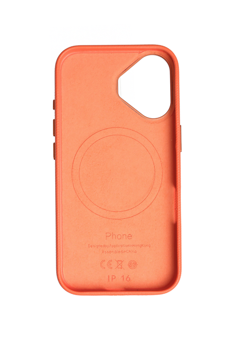 Liora Iphone 16 Turuncu Manyetik Özellikli Kılıf