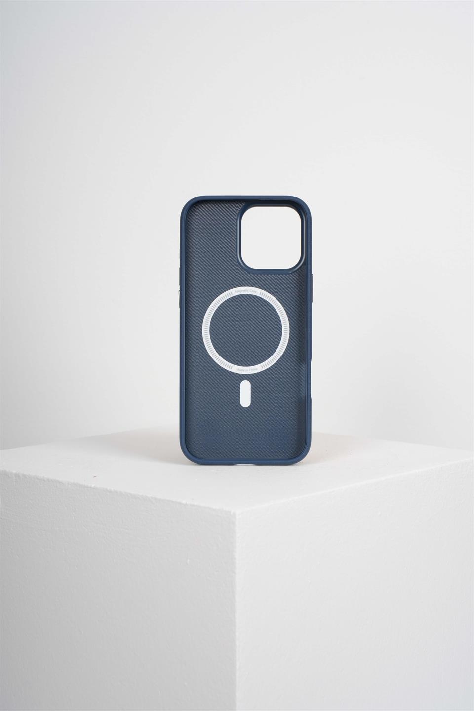 Luxe Iphone 16 Pro Mavi Manyetik Özellikli Kılıf