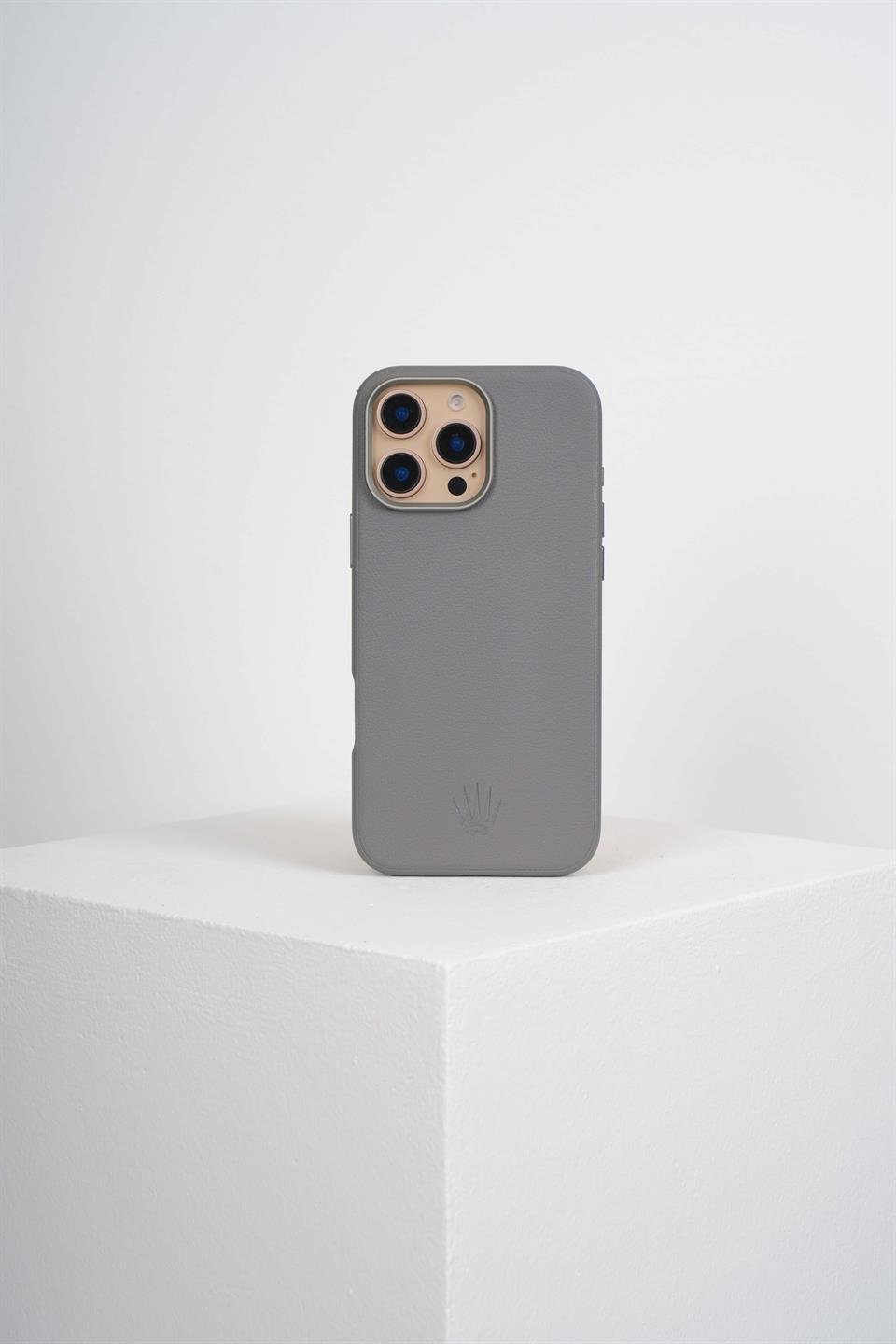 Luxe Iphone 16 Pro Max Gri Manyetik Özellikli Kılıf