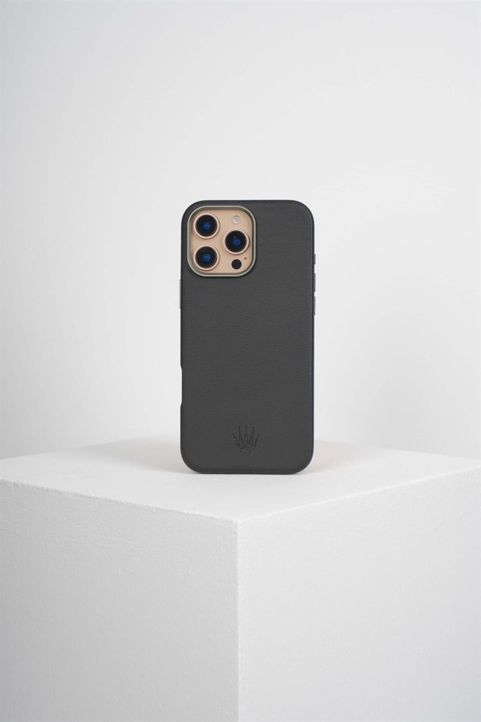 Luxe Iphone 16 Pro Siyah Manyetik Özellikli Kılıf