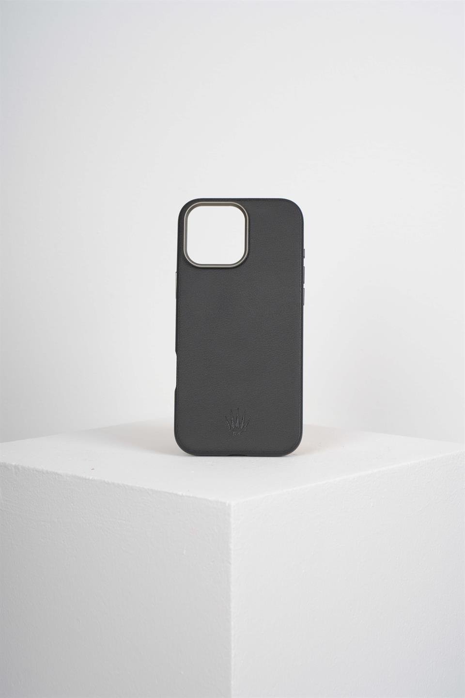 Luxe Iphone 16 Pro Max Siyah Manyetik Özellikli Kılıf