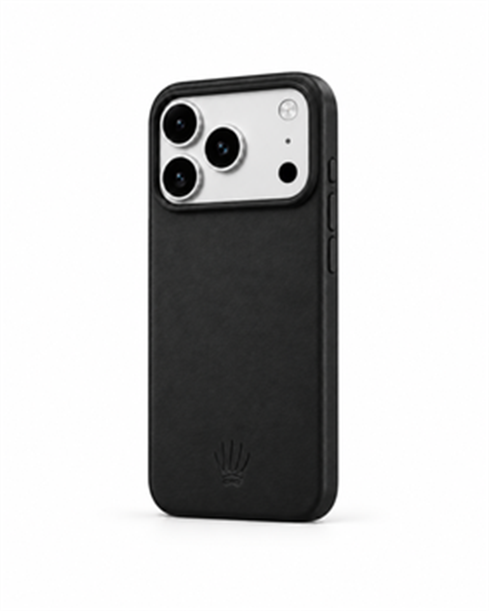 Bexocase Iphone 18 Pro Max Siyah Manyetik Özellikli Deri Kılıf 