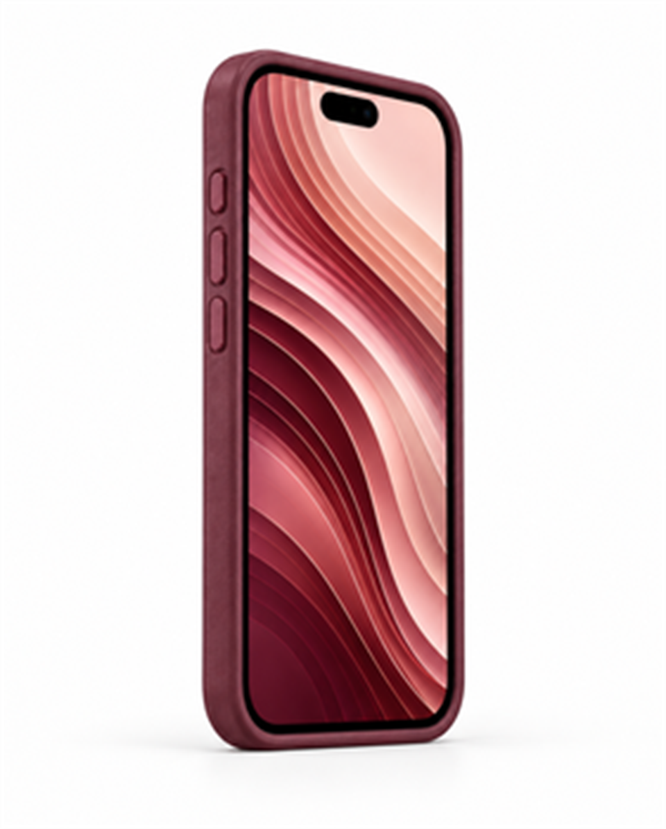 Bexocase Iphone 18 Pro Max Mürdüm Manyetik Özellikli Deri Kılıf 