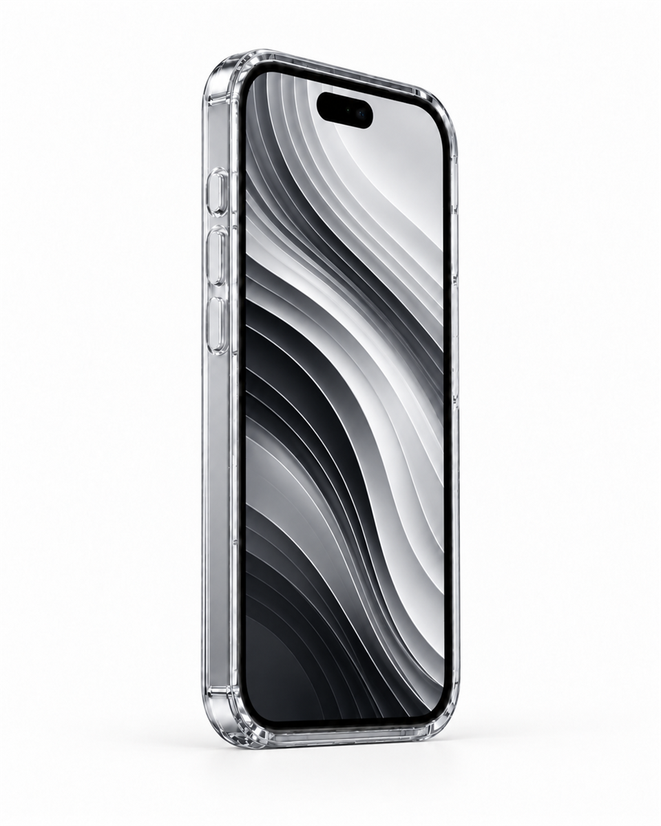 ClearCase White iPhone 18 Pro Manyetik Şeffaf Kılıf