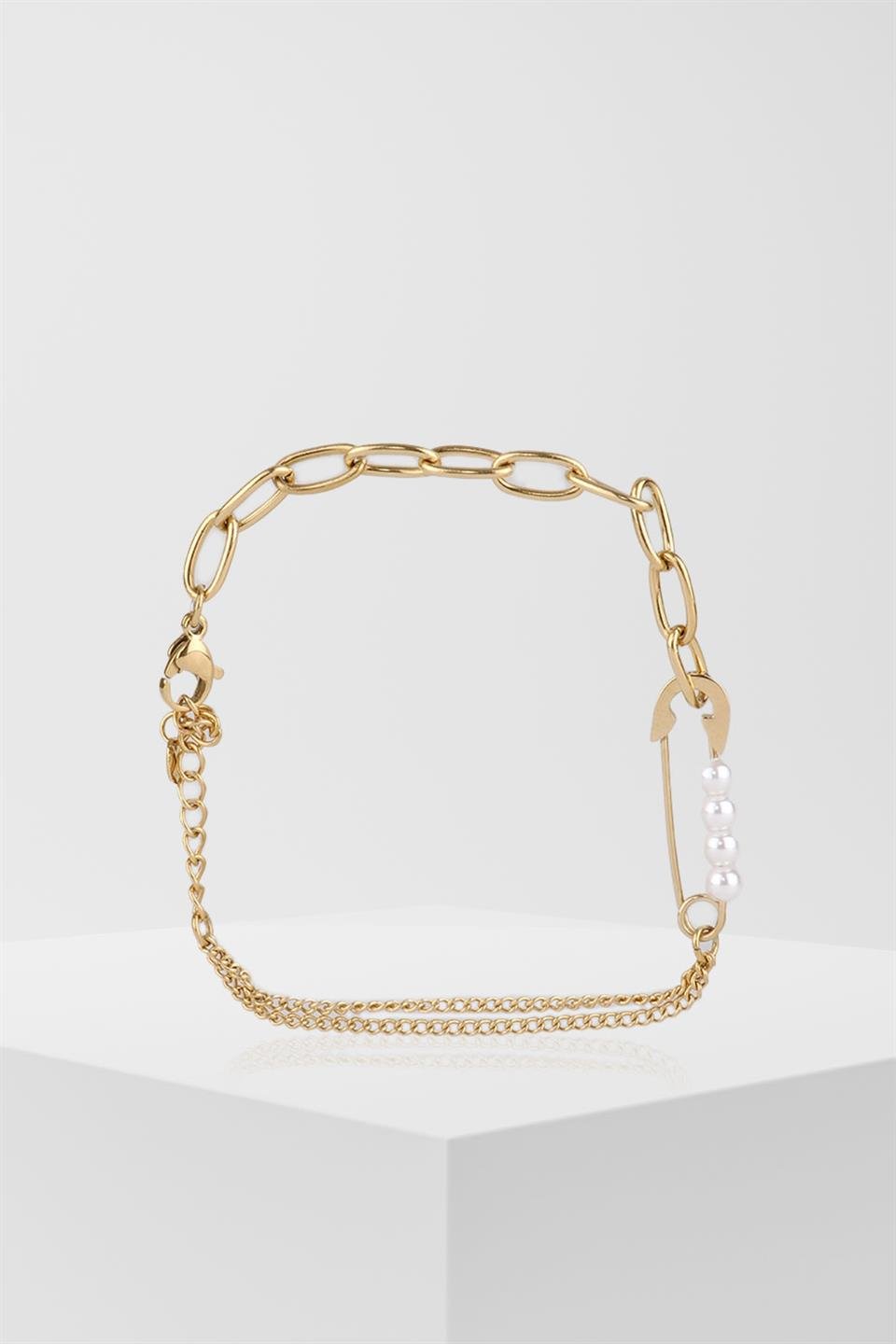 BELLEZZA GOLD STEEL BRACELET
