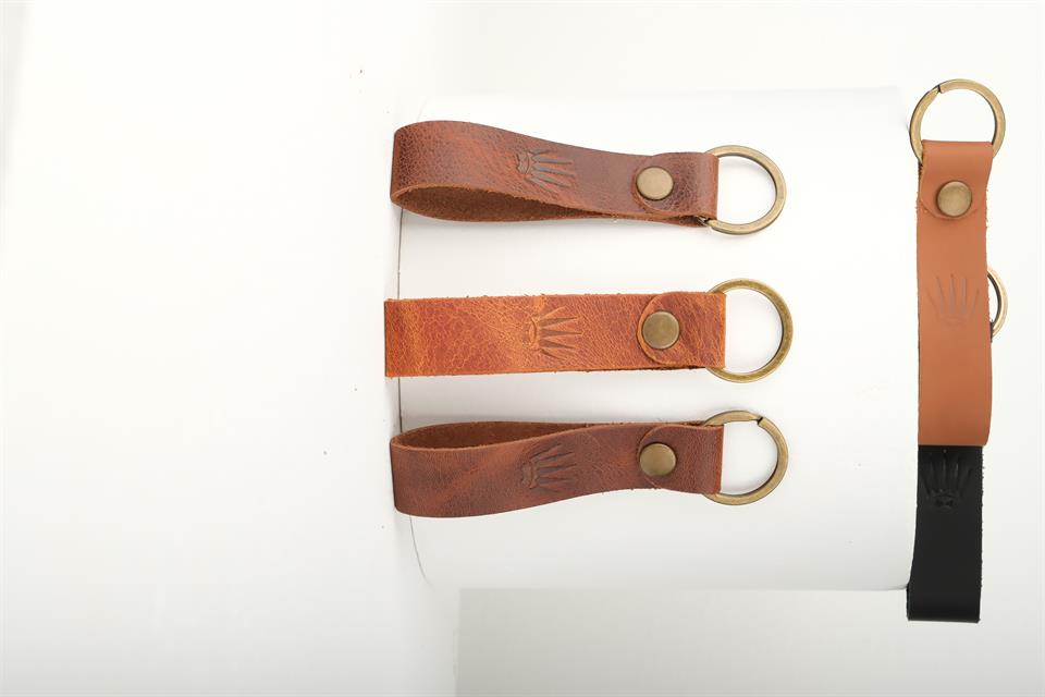 BOULDER BROWN KEY CHAIN