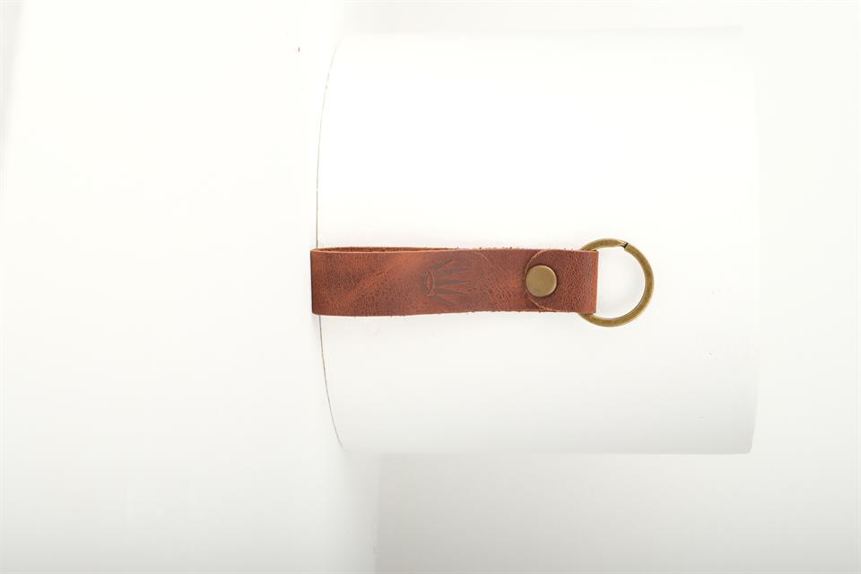 BOULDER BROWN KEY CHAIN