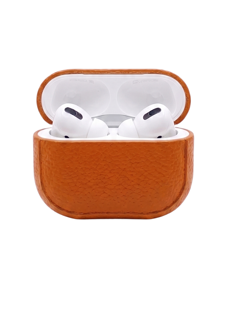 Duo Turuncu Apple Airpods Pro3 Deri Kılıf
