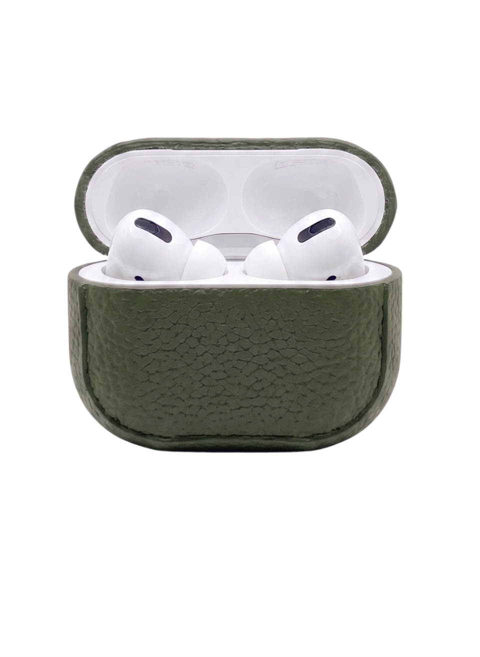 Duo Yeşil Apple Airpods-4 Deri Kılıf