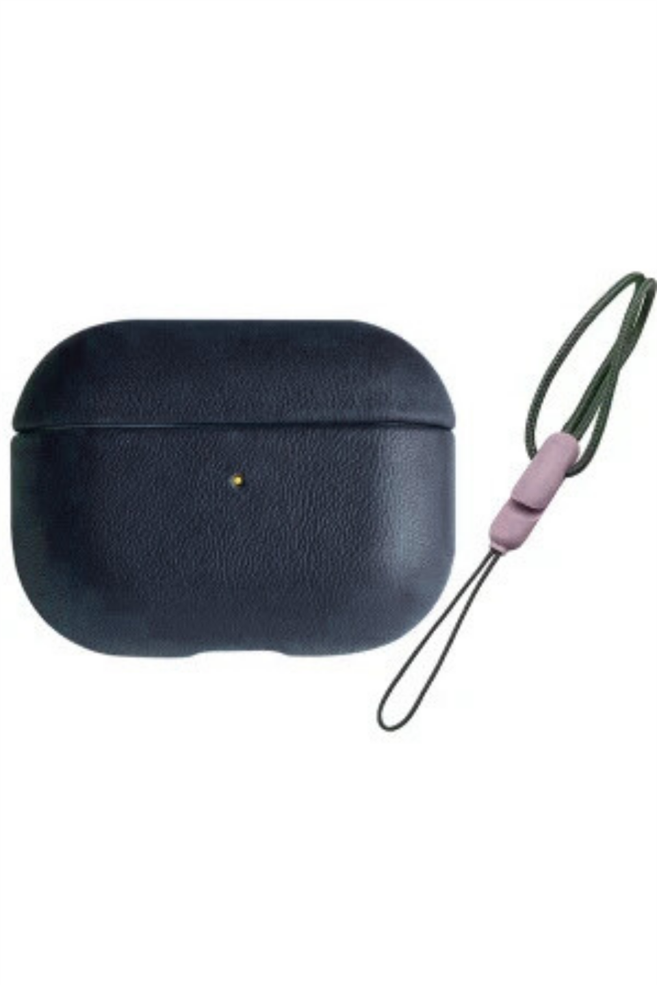 Go Safe Lacivert Apple Airpods 3 (3.nesil) Deri Kılıf