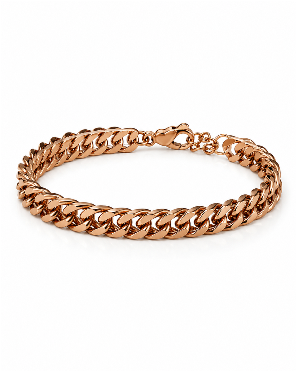 ALEON ROSE GOLD ÇELİK BİLEKLİK 