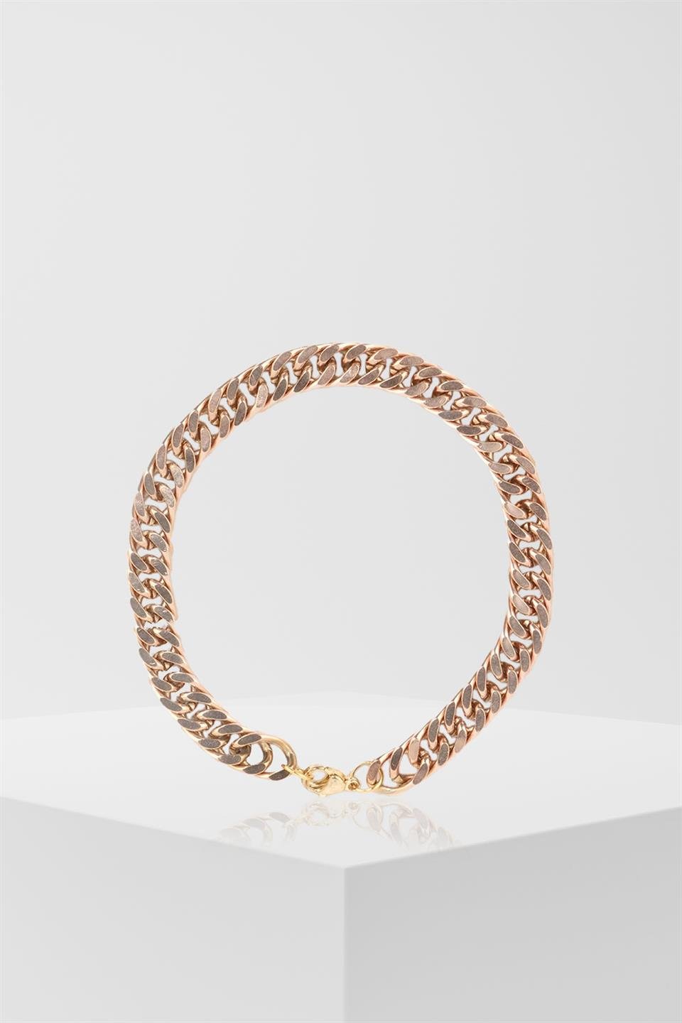 ALEON ROSE GOLD STEEL BRACELET 