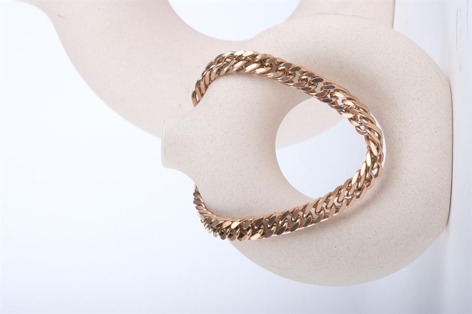 ALEON ROSE GOLD STEEL BRACELET 