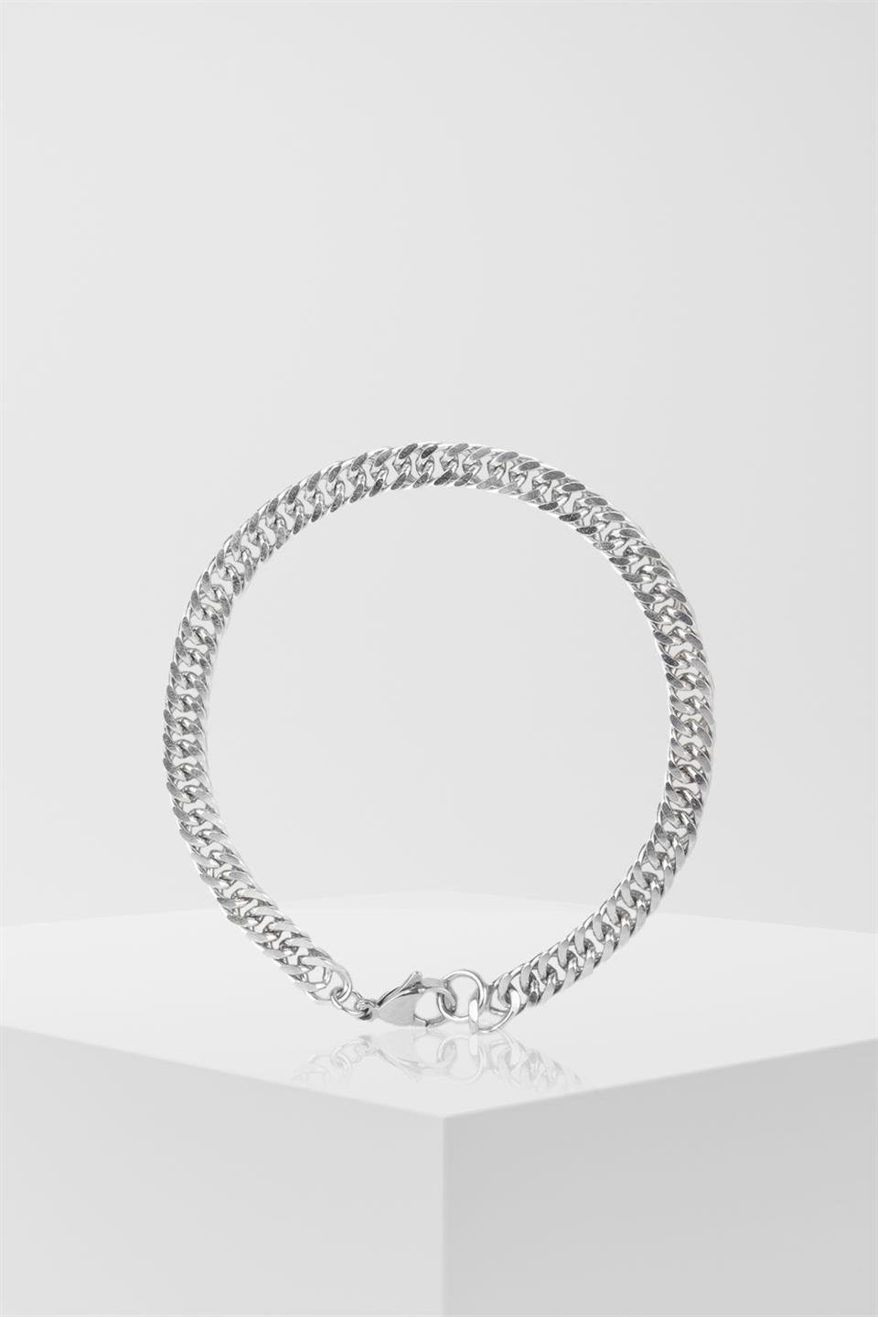 ALEON SILVER STEEL BRACELET 
