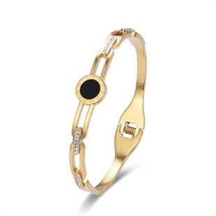 BELİZE  GOLD STEEL BRACELET
