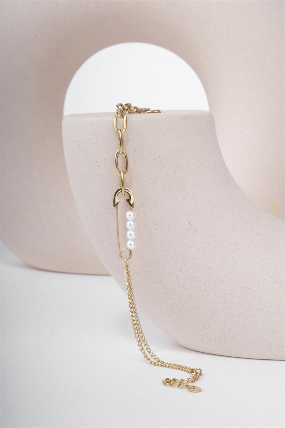 BELLEZZA GOLD STEEL BRACELET