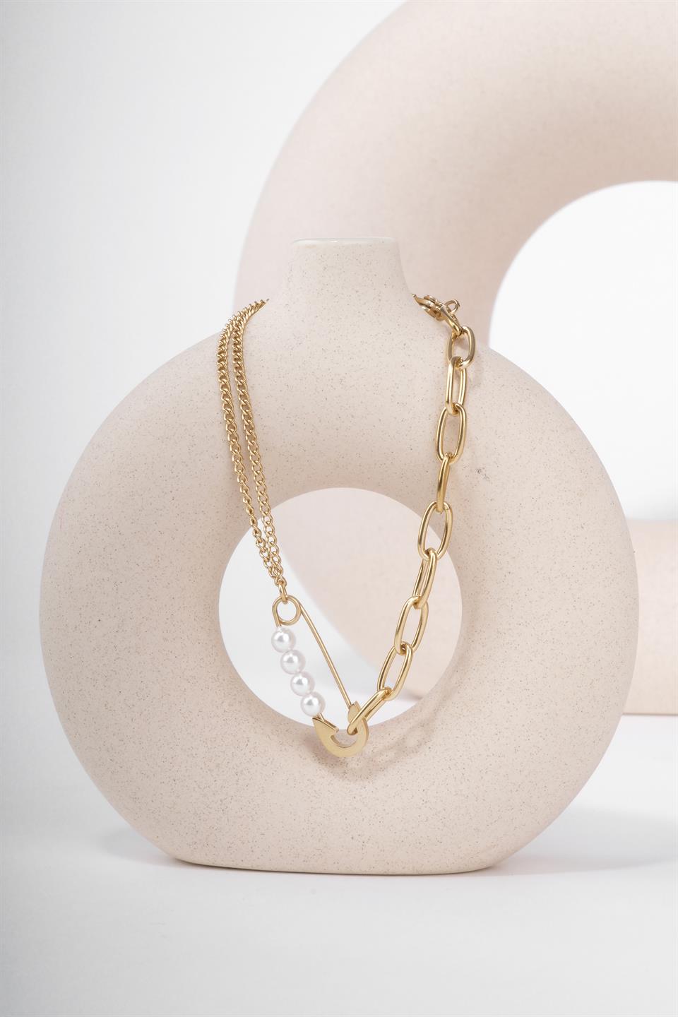 BELLEZZA GOLD STEEL BRACELET