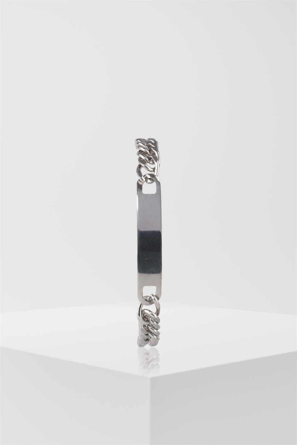 FAYE SILVER STEEL BRACELET 