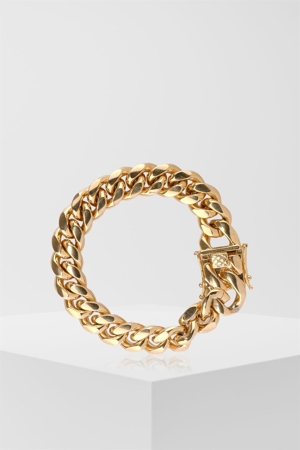 GERARDO GOLD STEEL BRACELET 
