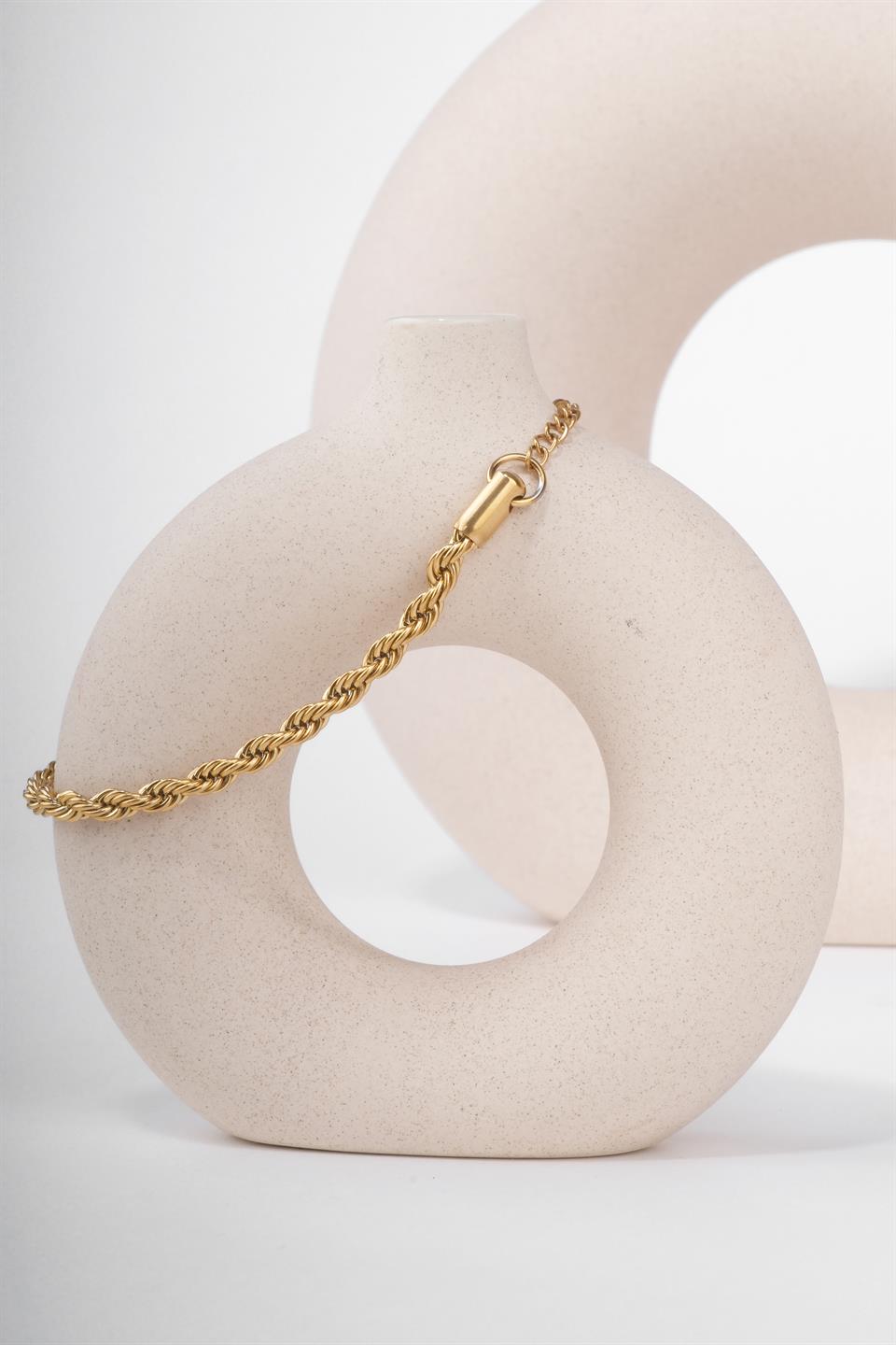 MENTO GOLD   STEEL BRACELET 