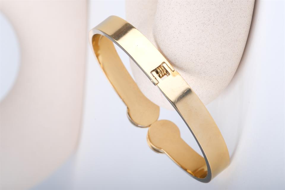 NOSTALGIA  GOLD STEEL BRACELET