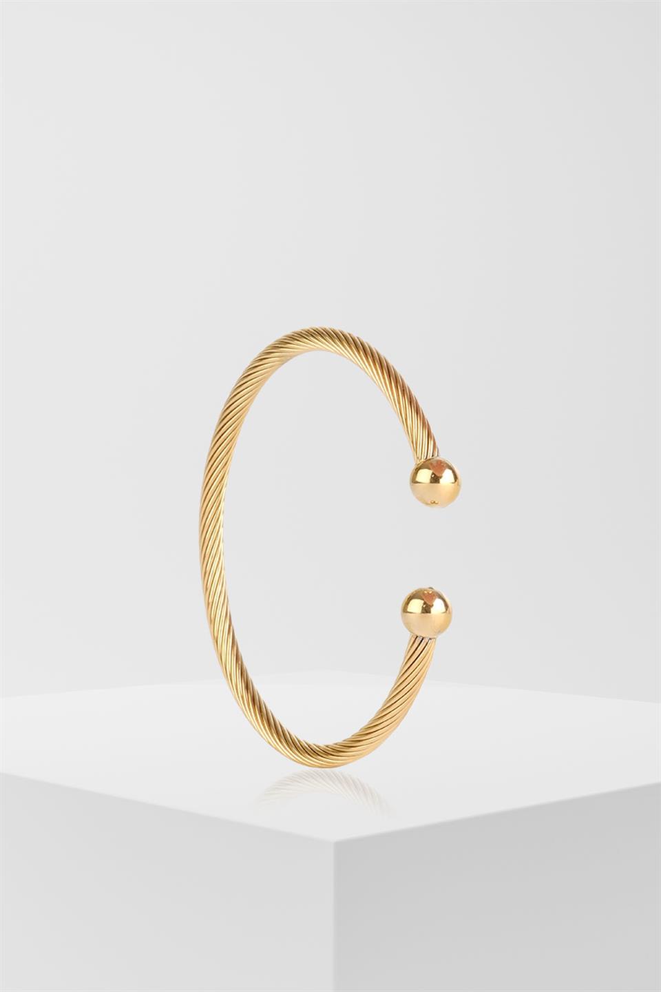 NORA GOLD STEEL BRACELET 