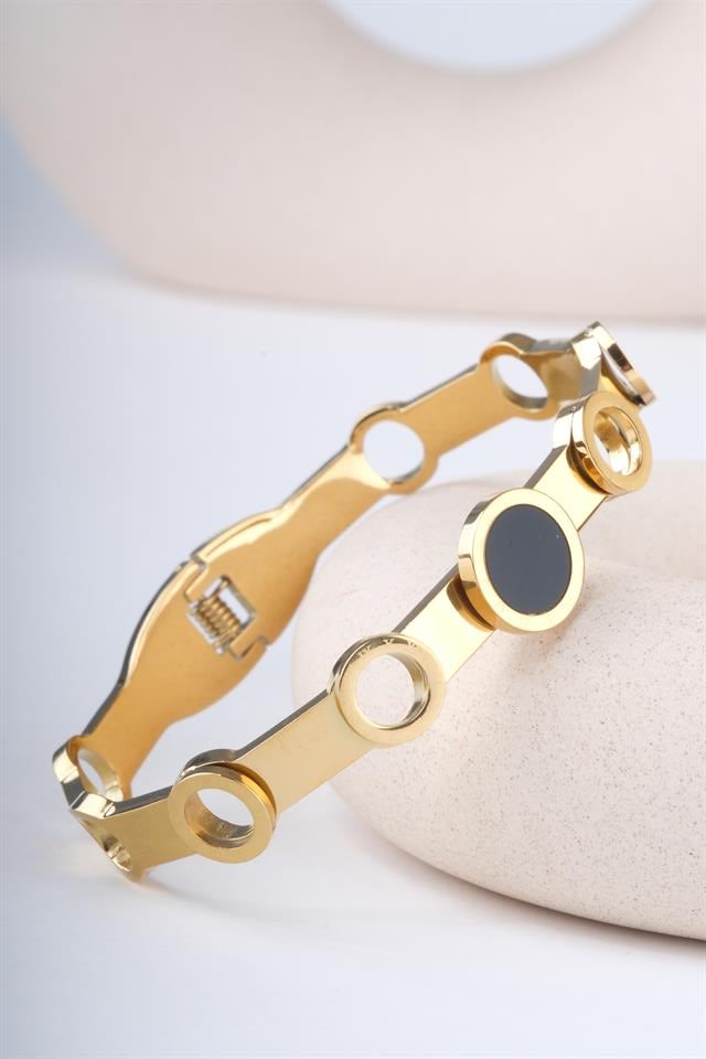 OTTO  GOLD STEEL BRACELET