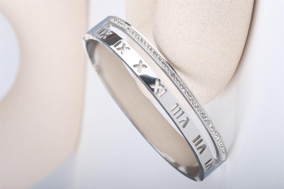 PIER SILVER STEEL BRACELET