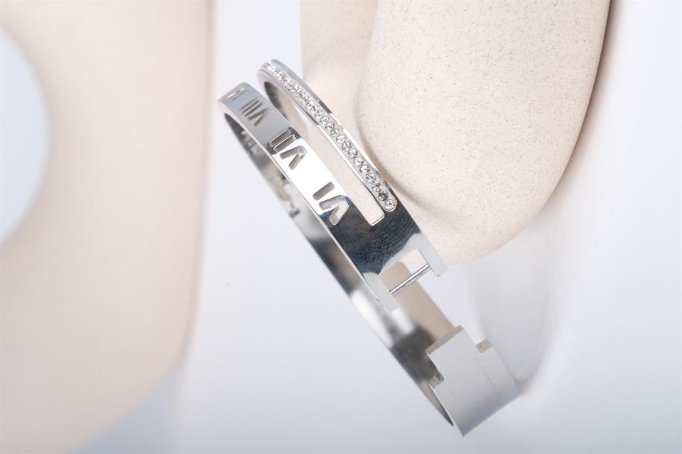 PIER SILVER STEEL BRACELET