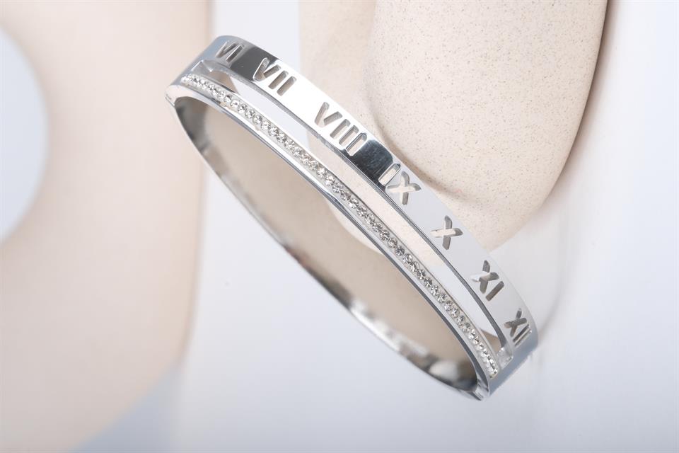 PIER SILVER STEEL BRACELET
