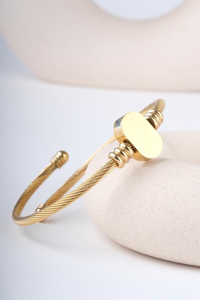 VIOLA GOLD STEEL BRACELET 