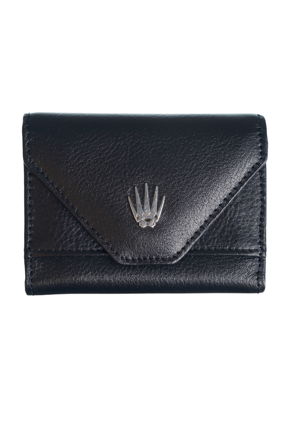 AKORDE SİYAH HAKİKİ DERİ KARTLIK 