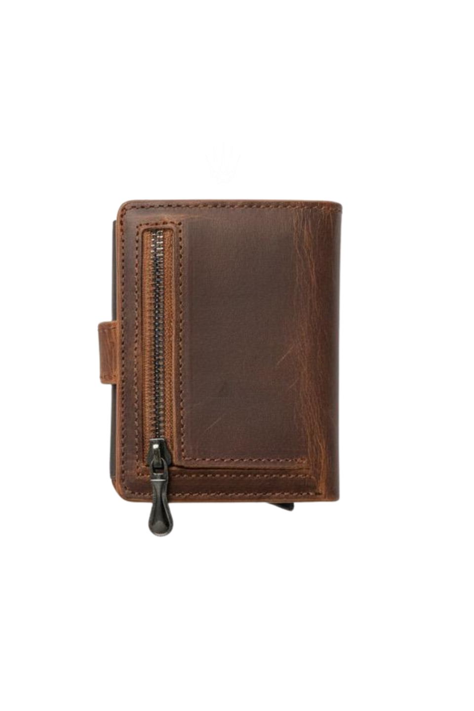 Botta Kızaklı Efekt Taba Hakiki Deri Cüzdan Kartlık