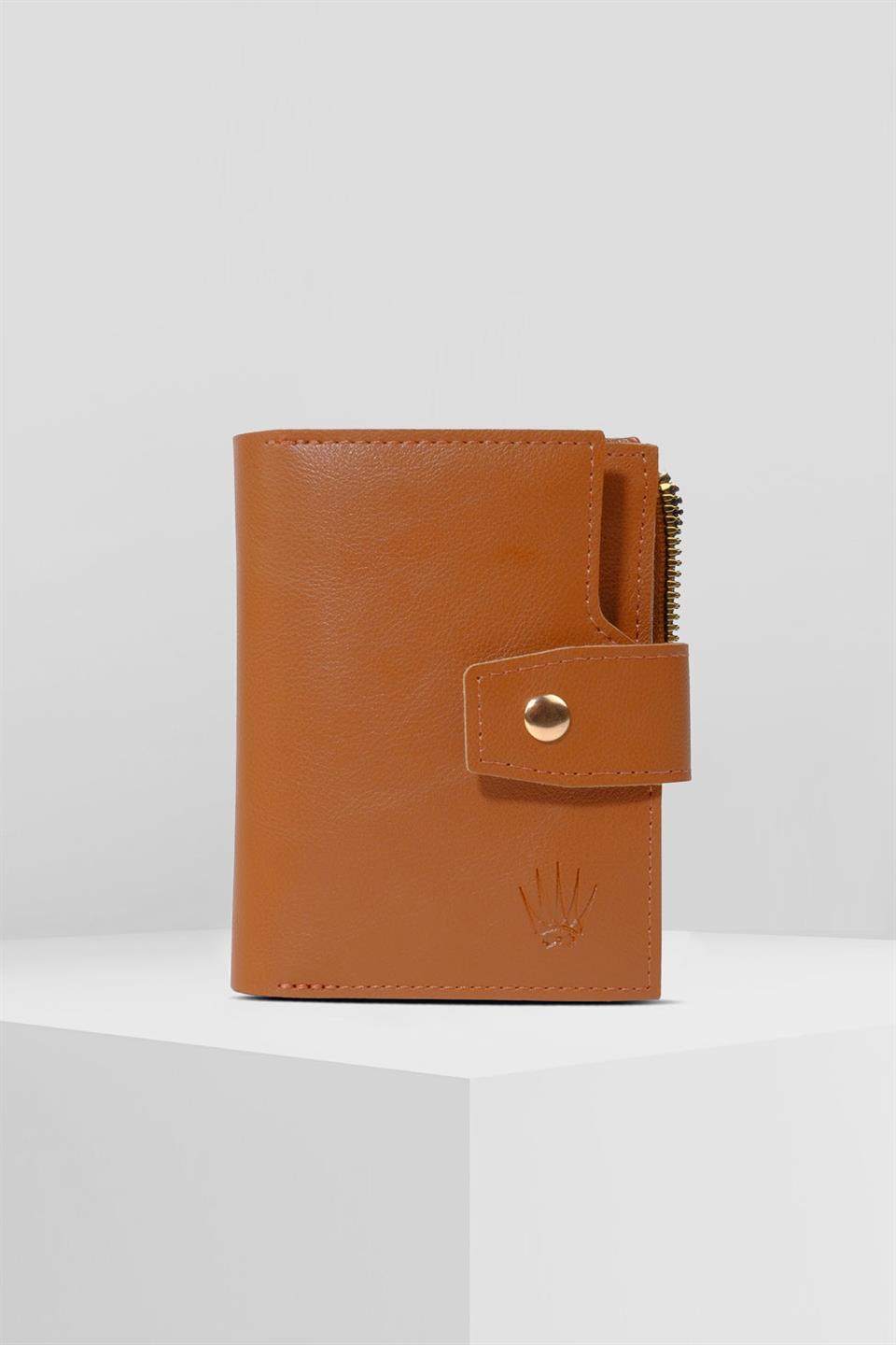 TABA KARTLIK VE CÜZDAN 12 ADET KART BÖLMELİ ÇITÇIT KİLİT SİSTEMLİ TASARIM CÜZDAN CORALINE