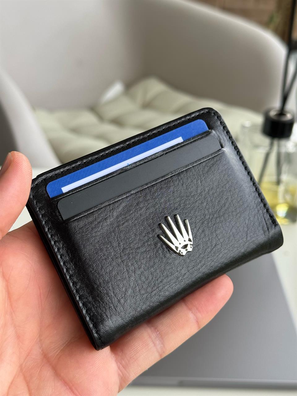 Dublin Siyah Cüzdan Kartlık