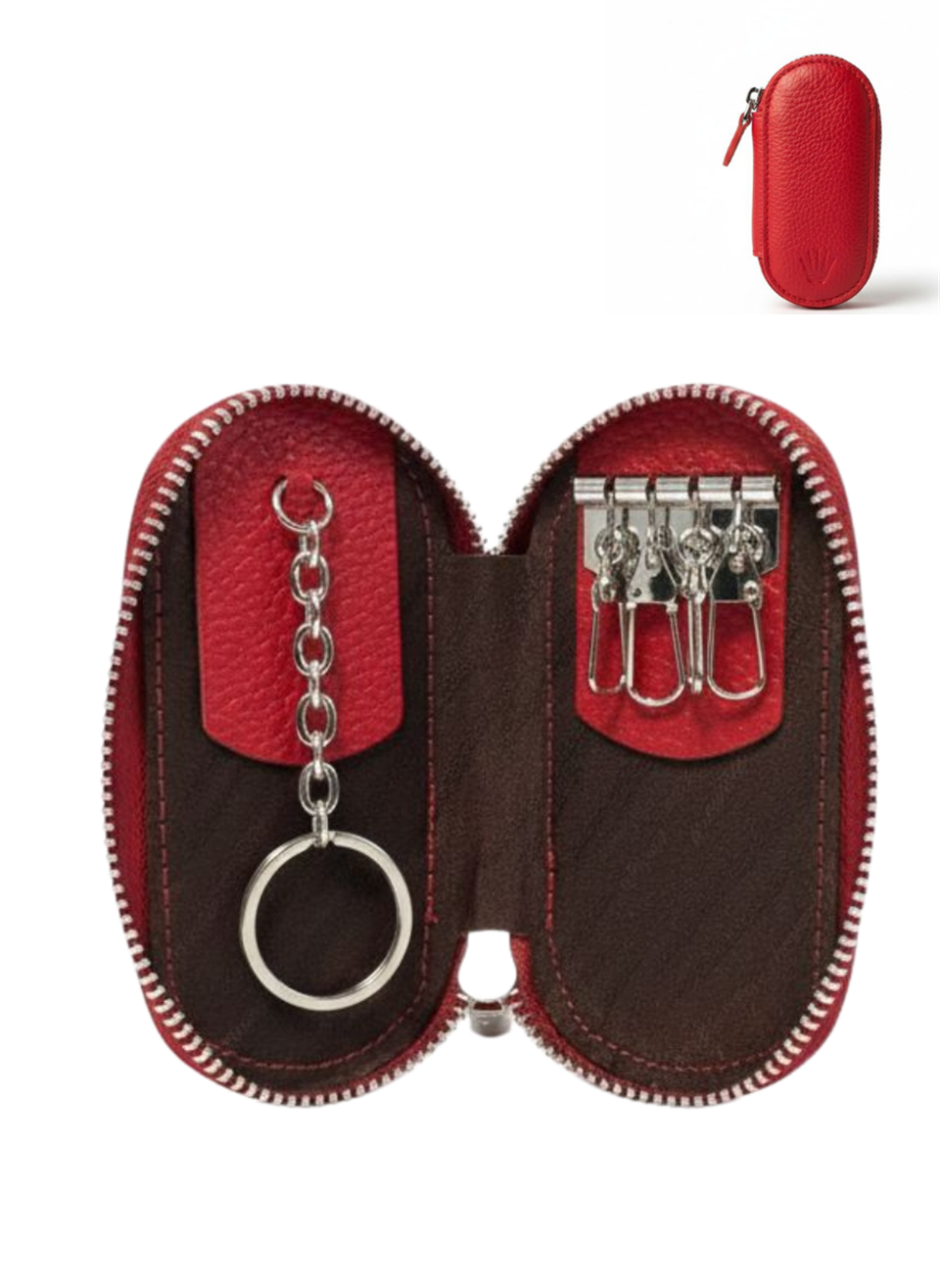 Keypod Kırmızı Anahtarlık Cüzdan